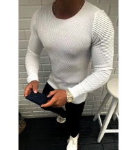 Mens Classic Thin Slim-Fit Sweater